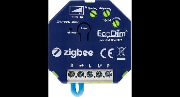 EcoDim - LED Inbouwdimmer Module - Smart WiFi - ECO-DIM.10 - Fase Afsnijding RC - ZigBee - 0-250W