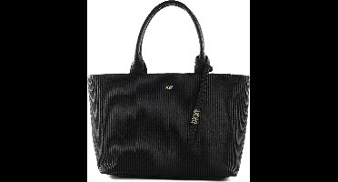 DKNY Shopper Schoudertas Shane Tote Black Gold Zwart