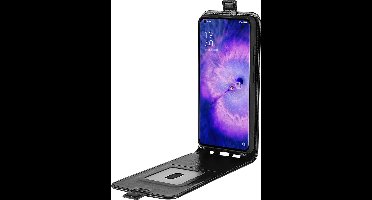 Cazy Hoesje geschikt voor Oppo Find X5 - Flip Case met Pasjeshouder - Zwart