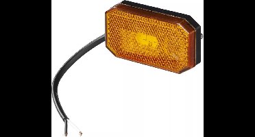 ProPlus Zijmarkeringslamp LED - Waterdicht - 12/24V - Oranje - 80 x 44 mm