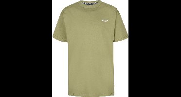 Petrol Industries - Jongens Backprint T-shirt Shoreline - Groen - Maat 176