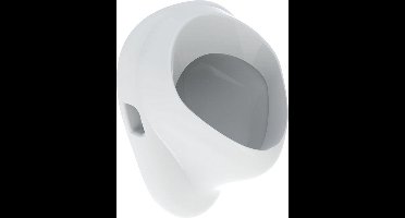 Geberit Bastia Urinoir - achter inlaat - afvoer achter - wit