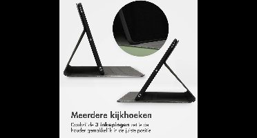 Accezz Tablet Hoes - Geschikt voor Samsung Galaxy Tab S11 Ultra - Classic Tablet Case - Groen