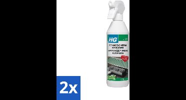 2 x HG Zonneschermreiniger 500 ml - Zonnescherm Reiniger - Zonnescherm Schoonmaken - Markies Reiniging - Canvas Reiniger - Buitenstof Reiniging