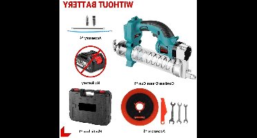 Vetspuit - Vetpomp - Smeermachine - Vetpistool - Smeerpistool - Vetinjector - Smeerapparaat - Smeergereedschap - 10.000 PSI - Draadloze Hogedruk Smeermachine Voor Auto’s – Oplaadbaar Gereedschap Geschikt voor 18V Accu (Zonder Accu)