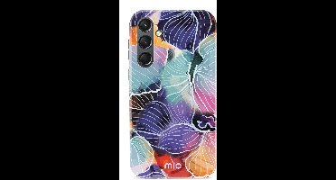 Mio by Mobilize Hoesje geschikt voor Samsung Galaxy S26 MagSafe Telefoonhoesje Hardcase | Mio by Mobilize Backcover | Geschikt voor MagSafe | Geschikt voor Draadloos Opladen met Magnetische Ring | Geschikt voor MagSafe Case - Flowers | Multi-colored