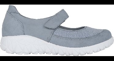 Waldläufer Havy - dames ballerina - Blauw - maat 35 (EU) 2.5 (UK)
