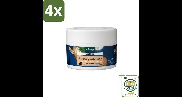 Kneipp – Bodycrème – Good Night Alpenden & Amyris – 200 ml - Voordeelverpakking - 4 stuks - Slaap - Stress