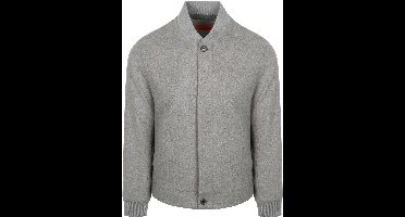 Suitable Bomberjas Flanel Grijs - Maat M - Heren