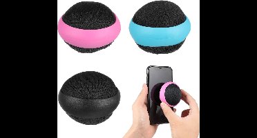 3 stuks Microvezel Schermreinigingsbal voor Telefoons en Tablets