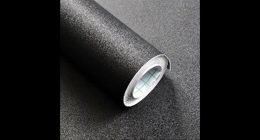 100% Verduisterende Raamfolie - Zelfklevend - Mat Zwart - 45 x 300 cm - Anti-Inkijk Privacyfolie - Zonwerend & UV-Blokkerend - PVC Glasfolie voor Slaapkamer & Badkamer