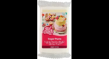 FunCakes Rolfondant - Wit - 250g - Fondant - Taartdecoratie