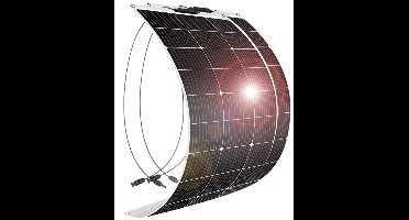 Dokio - DFSP-100 - Zonnepaneel - Opvouwbaar zonnepaneel - zonnepanelen compleet pakket - Monokristallijn silicium - 400W - 18V - Zwart