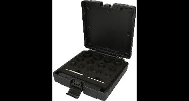 KS TOOLS 1/4"+1/2" spiraalprofiel dopsleutelset 15-deli...