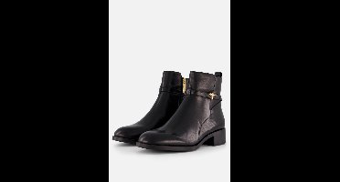 Tamaris Enkellaarsjes zwart Leer - Dames