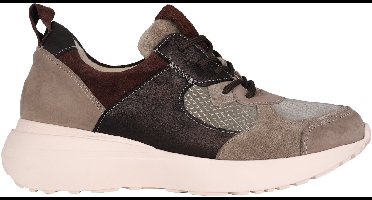 Waldläufer G-Jessy - dames sneaker - Bruin - maat 43 (EU) 9 (UK)