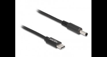 USB-C naar Dell notebook laadkabel | 4,5 x 2,8mm (met pin) | 1,5 meter