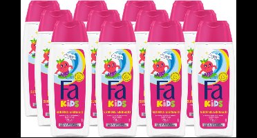Fa Kids Surfing Mermaid Douchegel 12x250ml - Voordeelverpakking