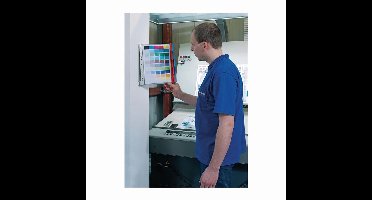 Duurzame wandhouder 10 displayborden - 569100