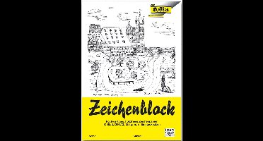 folia tekenblok, DIN A4, 120 g/m², 10 vel