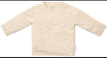 Shirt lange mouw - Beige - Newborn Naturals - Little Goose-74