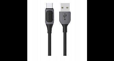 P4Y USB-C Kabel Jelly Series 1m Zwart 480 Mbps