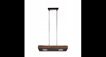 DALIA 2 Hanglamp - Rechthoekig, Zwart/Bruin, 41004 Sigma