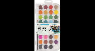 Aquarelverf Nassau fine art doos à 36 napjes | 12 stuks