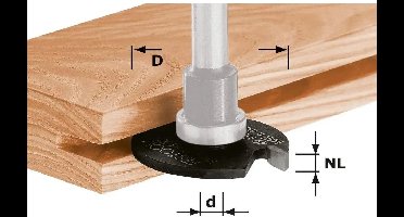 Festool HW D40x4,0 Schijfgroeffrees 40,0x4,0mm - 491059