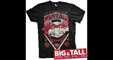 Teenage Mutant Ninja Turtles TMNT Ninja Power Big & Tall T-Shirt Black-4XL