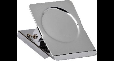 Papierklem maul magnetisch vierkant 40mm zilver | 12 stuks