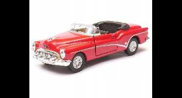 Welly Buick Skylark 1953 Cabriolet Modelauto Schaal 1:34-39 Rood