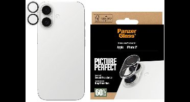 PanzerGlass Screenprotector geschikt voor Apple iPhone 17 Glazen | PanzerGlass Picture Perfect Camera Lens Protector - Case Friendly