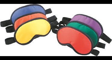 Blinddoek set van 6 | Kindermaskers | Blinddoek