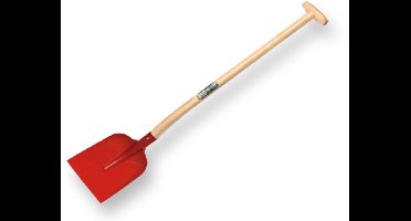 Betonschop rood gehard met steel 110 cm