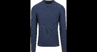 Suitable Respect Mamase Pullover Mid Blauw - Maat XL - Heren - Sweater