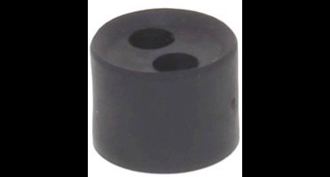 Wiska 10110903 MFD 16/02/045 Meervoudig dicht-inzetstuk Slagvast, Met trekontlasting M16 Kunststof Zwart (RAL 9005) 25