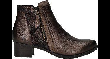 Remonte Dames Enkellaars - R5172-90 Brons Metallic - Maat 42