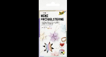 Pasteltinten vouwpapierstroken voor mini sterren