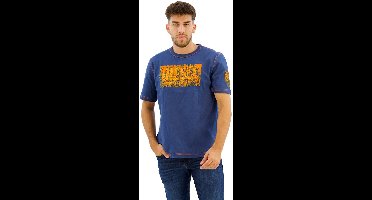 Diesel T Adjust Q1 T-shirt Met Korte Mouwen Blauw S Man