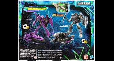 Transformers Legacy Evolution Senator Ratbat & Miner Megatron