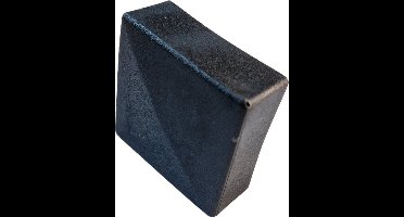 vierkant omsteekdop - 65x65mm - 4 stuks - standaard eindkap - inslagdop - kunststofdop - paaldop