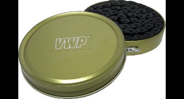Vwp Ketting 1/2 X 1/8 Bmx/fs Teflon Zwart 1sp 102 Schakels