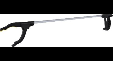 FX Tools Afvalgrijper/grijptang - grijs - 76 cm - aluminium/kunststof - grip kaak