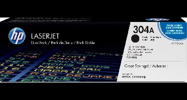 HP 304A - Tonercartridge / Zwart