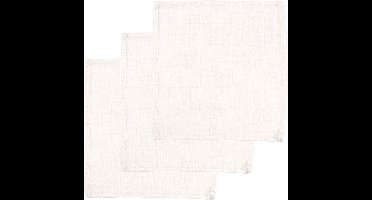 Little Boo Uni Wit 4x3-pack Monddoekjes - 12-delig spuugdoekje - 30x30cm