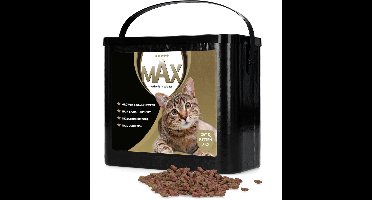 Max Kat en Kitten - Super Premium Plus voeding – Dierenvoeding met Biozin – Geschikt voor elke soort kat – Optimaliseert de spijsvertering – Verzorgt de tanden en voorkomt een slechte adem – 3kg