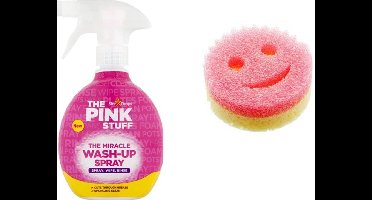 The Pink Stuff Wash up spray & Scrub Mummy