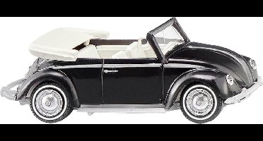 Wiking 0794 06 H0 Auto Volkswagen Kever 1200 Cabrio, zwart