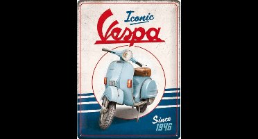 Wandbord 30 x 40 cm - Iconic Vespa Since 1946